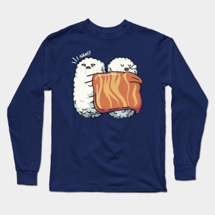 Sleeping Sushi by Tobe Fonseca Long Sleeve T-Shirt